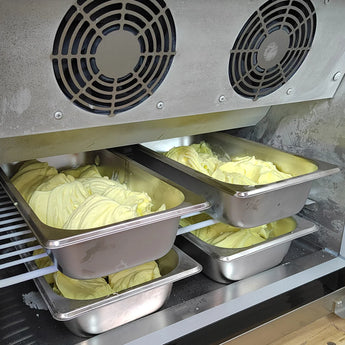 Bench top 32L Shock Flash Freezing flash Chest Blast Chiller batch Freezer ice cream hardening Cabinets - Kolice