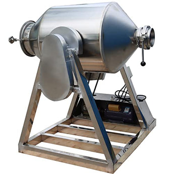 3D PreAsion Stainless Steel 60L Waist Drum Dry Powder Particle Mixing Mixer Blender Machine - Kolice