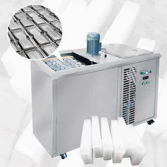 Commercial 300Kg per day Square Block Cube Cube Ice Small Making Machine,block ice plant - Kolice