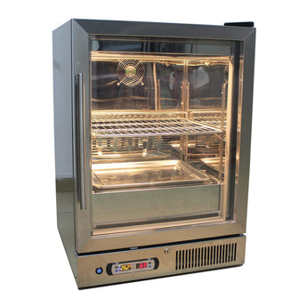 Beef Aging Showcase Freezer,Dry Aging Beef Steak Fridge Cabinet,Steak Ager-168L, 3 Tiers,Temperature Range: -5℃~ to 10℃ (23℉ to 50℉) - Kolice