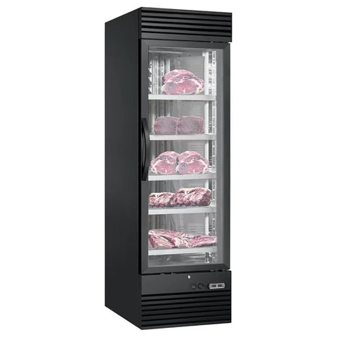 Aging Beef Showcase Fridge, Beef Aging Cabinet, Aging Meat Refrigerator, Dry Aging Meat Refrigerator-500L, 5 Tiers, Temperature: -5℃ to 10℃ (23℉ to 50℉)
