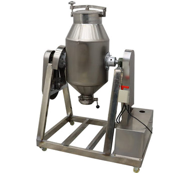 3D PreAsion Stainless Steel 60L Waist Drum Dry Powder Particle Mixing Mixer Blender Machine - Kolice