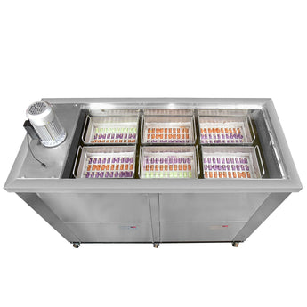Heavy Duty 6 mold sets ice popsicle machine ice pops machine ice lolly making machine ice sticks machine snack foods and street foods equipment - Kolice
