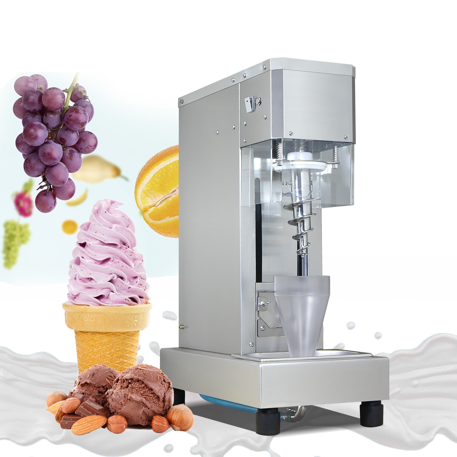 Kolice commercial milkshake ice cream blending machine gelato ice crea