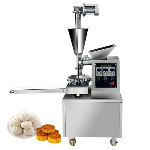 Automatic Steamed Stuffed Buns Baozi Momos Making Machine Bun Forming Machine Stainless Steel Momo