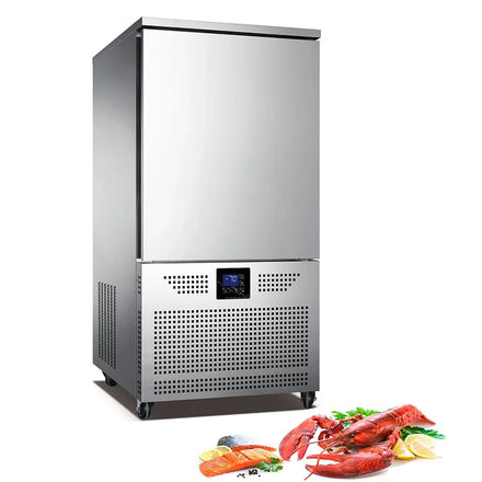 -80ยฐC 10 Trays Shock Freezing Blast Chiller & Freezer, Chest Freezer