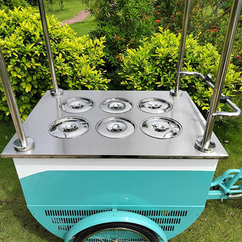 Ice Cream Vending push Tricycle cart/Ice Cream Bicycle/ice pop Bike/Snack Food cart/Street Food Vending Tricycle/ice Cream Vending cart - Kolice
