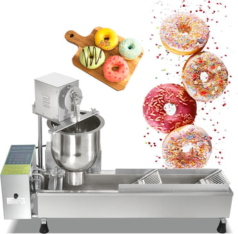 Automatic Donuts Machine/Donuts Making Machine/Donut Maker 450-800 pcs/hour, wtih 3 molds, timer control - Kolice