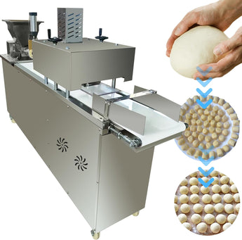 2 in 1 dough cutting divider round ball machine commercial 2-500g dough ball maker biscuit Bread pizza cookie cutters with 2 speeds - Kolice