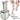 Hydraulic Auto Sausage Stuffer, 26L 110V Commercial Sausage Filling Machine with 3 Stainless Steel Nozzles, 1.1KW 400kg/h Electric Meat Filler for Home Use, Restaurants & Food Workshops