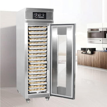 Auto Dough Baking Proofer Machine,Baking freezer Equipment,Food Preserver Integrated Freezing,Thawing,Keep Fresh and Fermentation Function-18 Tray,650L,Temperature Range: 0C to 45C - Kolice