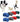 5 Rolls Portable Silicone Bone Shape Dog Poop Bags with Dispenser - Plastic Dog Pooper Bags Holders Refills Trash Can - Dog Pooper Scoopers & Bags for Outdoor Leash Travel (Random) - Kolice