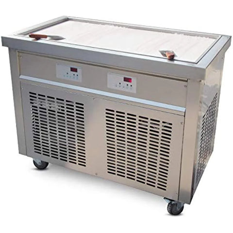 Rectangular Flat Ice Pan Thai Ice Cream Cold Plate Machine/Cold Plate Fried Ice Cream Machine/Fry Ice Cream Machine