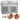 ETL 55cm 22 inches Double Round Pans Fried Ice Cream Roll Machine Yogurt - Auto Defrost Transparent Sneeze Guard - Kolice