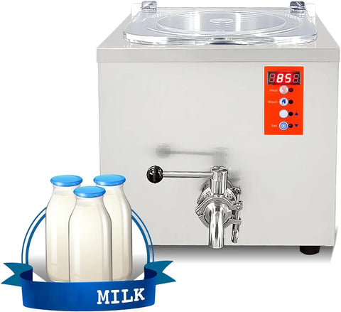 Milk Pasteurization Gelato Ice Cream Mix Pasteurizer Juice Pasteurization Machine for Egg, Ice Cream, Fruits Goat Milk Pasteurizer