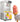 3 Flavors Soft Serve Ice Cream Machine Ice Cream Maker-ETL Certificate Full Transparent Dispenser Set Upper Tanks Refrigerated - Kolice