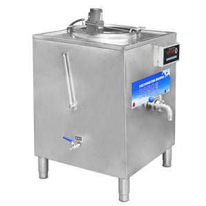 100L Automatic Control System Batch Milk Ice Cream Pasteurization Pasteurizer Machine