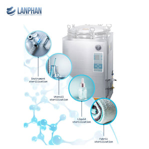 Vertical AutoClave 150L - Commercial Pressure Sterilizer - Digital Electric Mushroom Autoclave