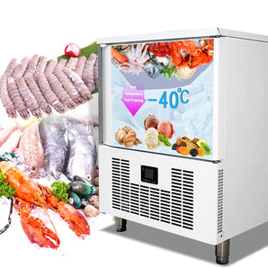 5 layers Blast Chiller Cakes Hard Ice Cream Dumpling Chicken and Fish chest shock batch Freezer temperature Keep Food Fresh Chilling,Freezing