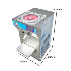 Kolice NOUVELLE machine à crème glacée dure verticale commerciale aux fruits, machine à crème glacée gelato, congélateur par lots, machine de fabrication de sorbetto, machine à glace italienne, équipement de collation 