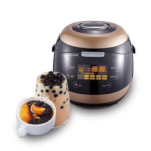 Boba Tapioca Maker Pearl Cooker, 5L Automatic Non-Stick Pearl Maker with Touchscreen, Bubble Tea Cooker for Tea Sago Pearl Milk Tea Restaurant，Pearl milk tea pearl production pot - Kolice