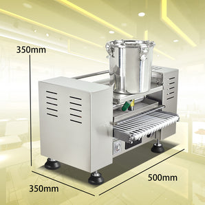 Automatic Crepe Cake Making Machine, Mille Crepes Equipment, Egg Skin Crepe Machine, Thousand Layers Cake Skin Maker-Crepe Dia.: 8”, Crepe Thickness: 0.016” to 0.047”