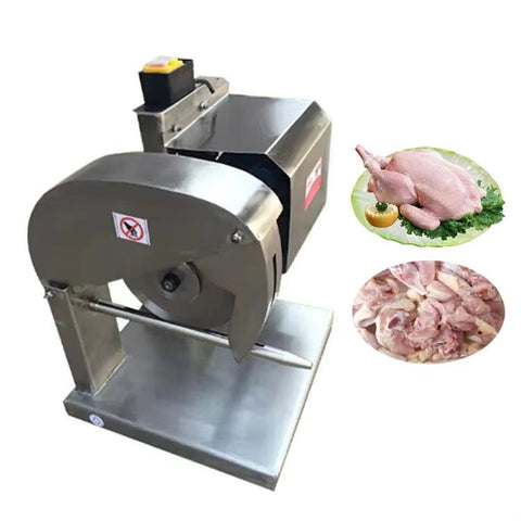 Bone Saw Cutting Machine, Meat Cutter Machines For Chicken Duck Goose Rabbit, Stainless Steel Blade Poultry Saw, Ribs Chopper Slaughtering House Meat Shop Food Processing Equipment