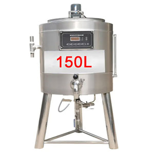 Pasteurizador de máquina de pasteurización comercial de 150L para esterilización de salsa de cerveza, jugo de leche, equipo lácteo