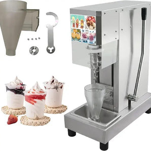 Kolice commercial milkshake ice cream blending machine gelato ice cream mixing machine frozen yogurt gelato ice cream blender swirl ice cream machine