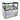 Showcase Display freezer, Ice Cream Freezer Dipping Cabinet-White Color, Cool Air Convection Design, Auto Defrost, Anti-Fog Glass, LED light - Kolice