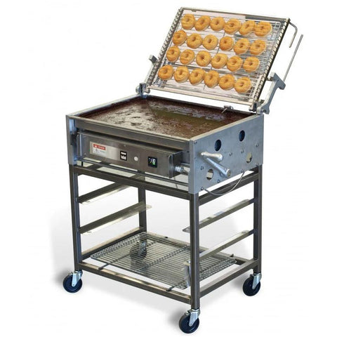 Kolice Donut Glazer HG18EZ, 24-30 donuts capacity, EZLift applicator, 201SS construction, for donuts and cinnamon rolls