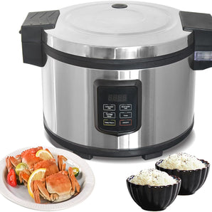 Electric Automatic Rice Cooker Rice Warmer with Non-stick Inner Pot, 17QT/90 Cup Cooked Rice,1950W,For 220V