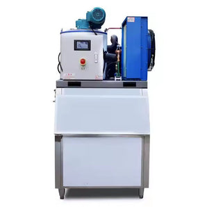 Output 300kg Flake scale chips Ice Machine,Ice Making Machine Air Cooling for Fishery
