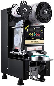 Fully Automatic Bubble Tea Cup Sealing Machine with Control LCD Panel， 400-600 Cup/Tabletop Sealers/Plastic Cup Sealer or Bubble Milk Tea Coffee Smoothies