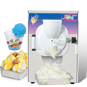 Commercial ETL Certificate Heavy Duty countertop Gelato hard ice Cream Machine italian water Street Food Machine 9-11 gal per hour