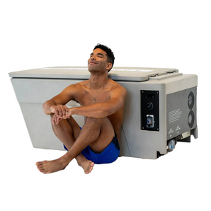 All in One Cold Plunge Tub Ice Bath Cold Water Therapy with 1hp Chiller Cold Plunge Bathtub