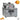 Commercial 16L Tabletop Electric Pressure Fryer, Fast Food Pressure Deep Fryer, Frying Machine Smart Control, Auto Timer & Fast Oil Drain - Kolice