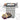 Cold stone black marble slab hard Ice Cream gelato Machine batch freezer iced salad bar frost top 6 Buckets and faucet,Transparent Sneeze Guard - Kolice