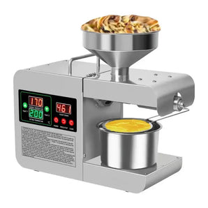 Automatic soybean peanut hot and cold Oil Press Machine,Grade Extractor Oil Expeller for Flax Peanut Castor Hemp Seed Canola Sesame Sunflower