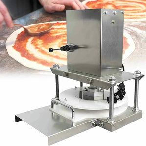 Electric Dough Press Machine, Commercial Roller Sheeter for Pizza, Tortilla and Pastry Dough Making