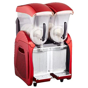 2 bowls Commercial Cooling Slushie Making Margarita Frozen Beverage Drink ice Slush Machine Slushy Frozen Drink Maker 2 x 12L Tanks - Kolice