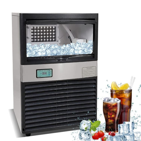 Ice Cube Machine Ice Maker Ice Machine-66 LBS/Day for Hotel, Bars, Cafes, Restaurant, Ice Cream Store