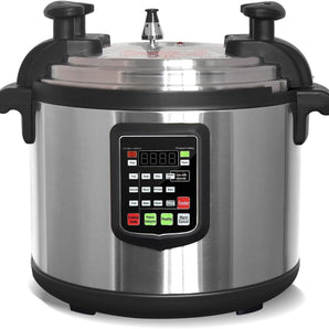 Kolice Commercial Multi-Function Pressure Cooker,Multi Cooker Pressue Canner With Non-stick Inner Pot, 15L (16 QT),2000W,For Hotel Restaurant Kitchen-220V