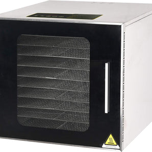 Countertop 10 layers Dried fruit machine, drying fruit machine,food preserver machine, food dehydrator, stainless steel rack,digital control,timer,double insulating layer - Kolice