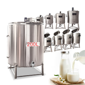 200L Commercial heating Pasteurization Machine Pasteurizer, Sterilizer for Milk Juice Beer Sauce