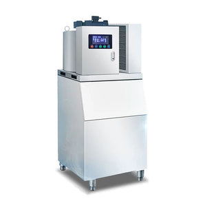 Output 200kg Flake scale chips Ice Machine,Ice Making Machine Commercial Air Cooling for Fishery