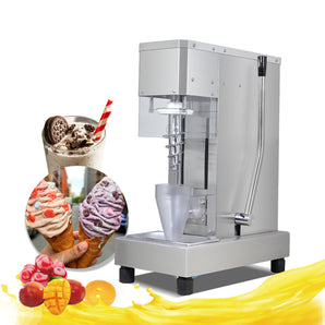 Kolice swirl freeze frozen yogurt milkshake blender yogurt ice cream mixing machine ice cream mixer machine for milkshake, ice cream store