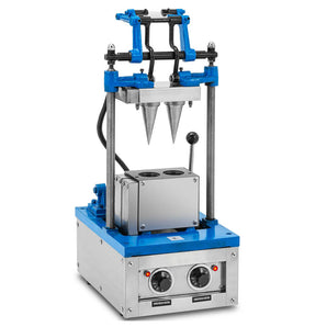 2 molds ice cream cone machine