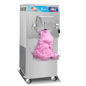 Kolice ETL Certificat Commercial Gelato Machine à crème glacée dure Machine à glace à l'eau italienne avec porte et charnière en acier inoxydable plus solides