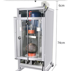 Commercial Electric Coconut Shell Opening Machine Adjustable Shell Mouth Cutting